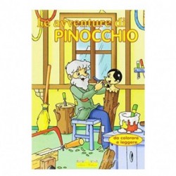 PINOCCHIO LEGGERE COLORARE  - 0563