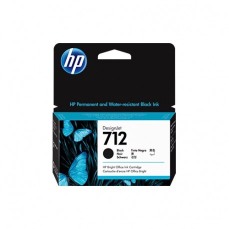 CARTUCCIA HP N.712 NERA  38ML -