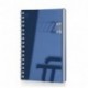 AGENDA 25 GIORN.15X21 SPIRALATA BLU