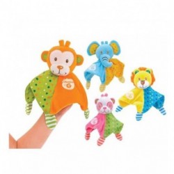 BOY STRACCETTO  C/ANIMALE IN PELUCHE  BL