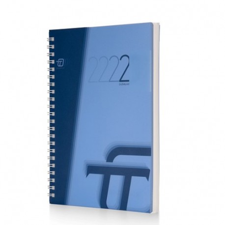 AGENDA 25 GIORN.21X30 TEXT BALACRON BLU