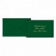 BIGLIETTO NATALE  9X14 VERDE - 04112801