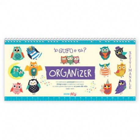 ORGANIZER CON SPIRALE -GUFO  - 07216