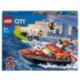 LEGO CITY FIRE BARCA DI SOCCORSO ANTINCE