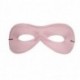 MASCHERA PIERROT ROSA IN SETA -