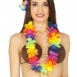 COLLANA HAWAIANA MULTICOLORE  - 17259