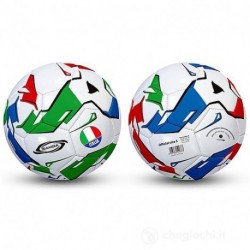 PALLONE CALCIO TRIPE TRICOLORE CUOIO 55C