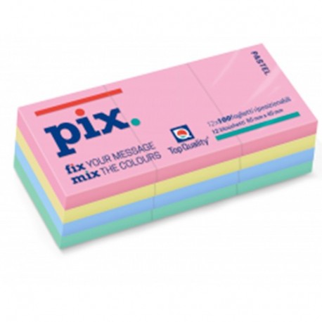 POST-IT PIX PASTELLO50X40(CF12PZ)10956