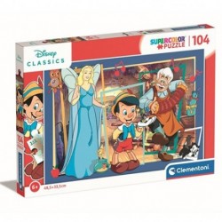 CLEM PUZZLE 104 DISNEY CLASSICS PINOCCHI