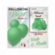 PALLONCINI VERDE MENTA PASTEL 12" (CONF1