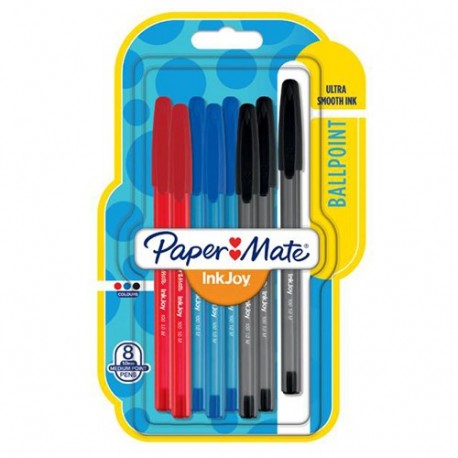 PENNE INKJOY 100 CAP.1,0  ASS 8PZ  BLIS