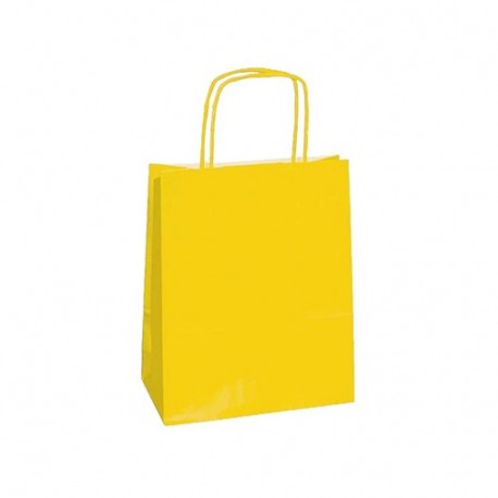 SHOPPER T/U 26X11X34,5 GIALLO