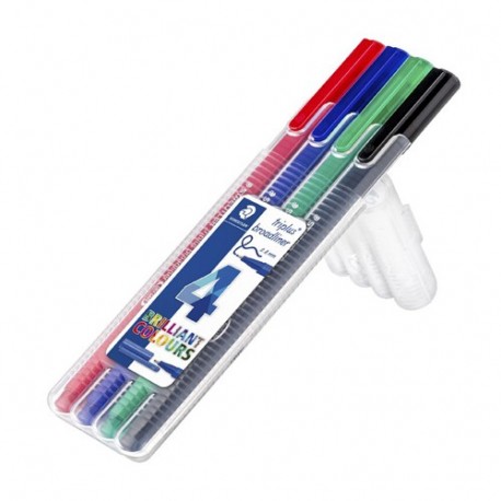 PENNARELLI STAEDTLER 4PZ TRIPLUS