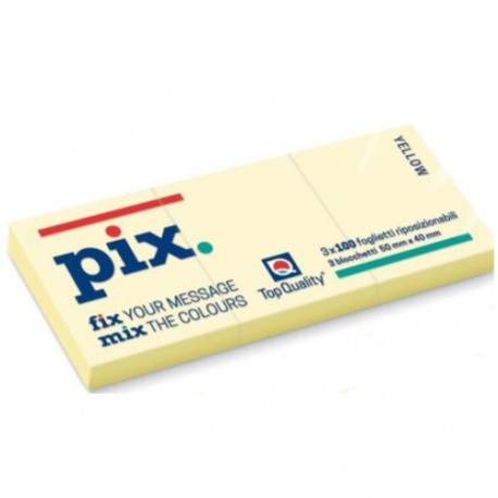 POST-IT PIX TQ GIALLO 50X40 100FG(MV.12)