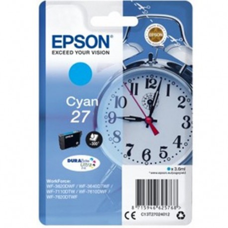 CARTUCCIA EPSON 27 CIANO - T2702