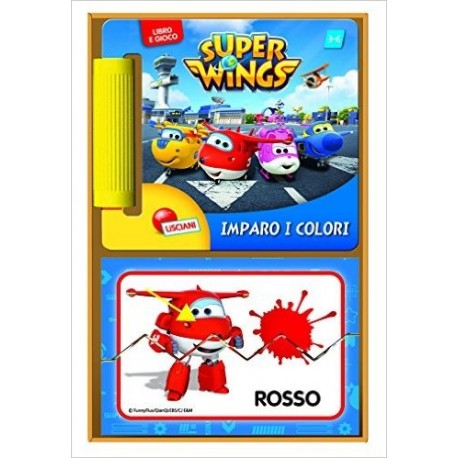 LISCIANI SUPER WINGS LIBRO GIOCO I COLOR