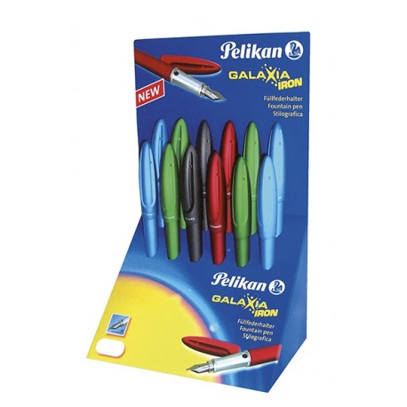 PENNE PELIKAN STILO GALAXIA IRON ESP.12P