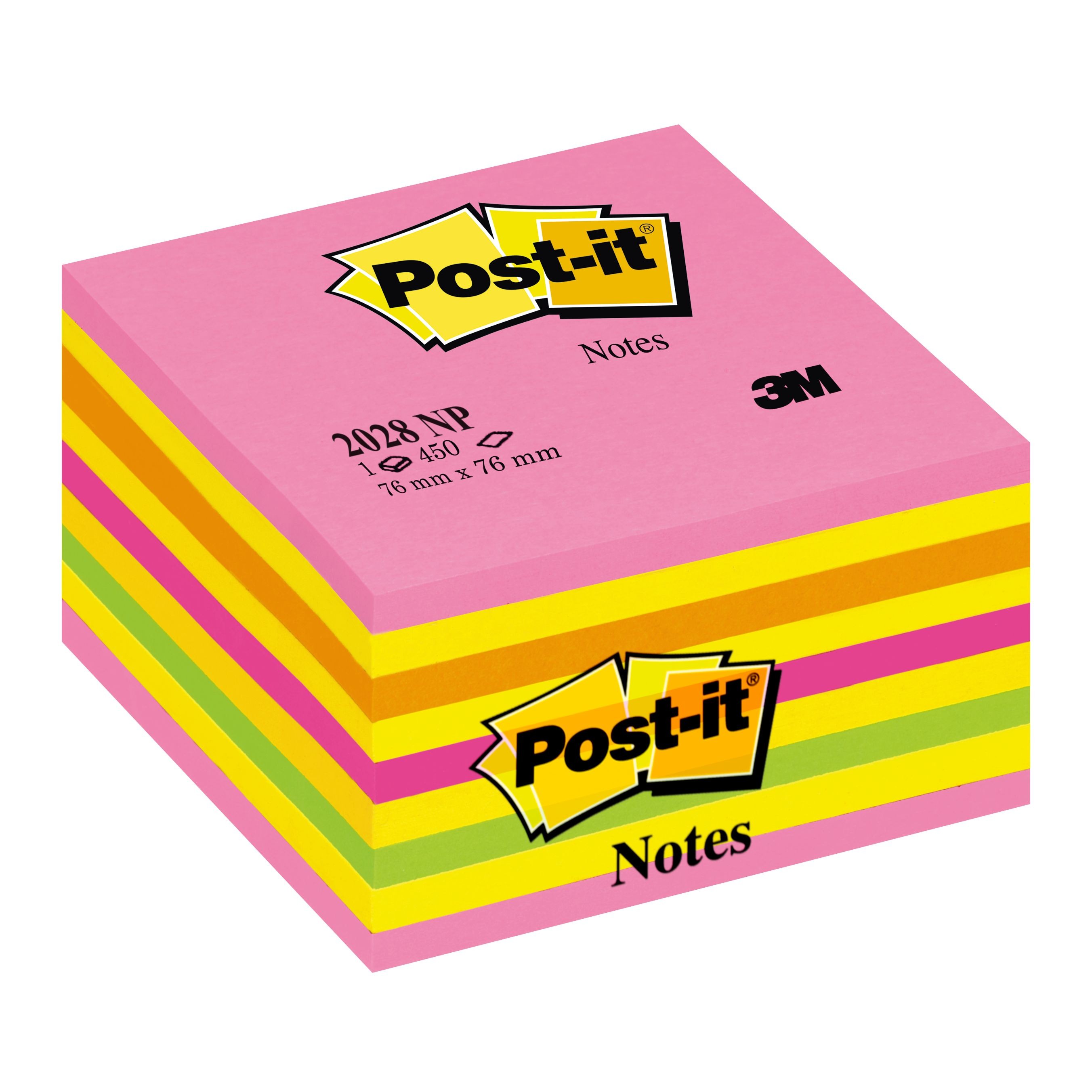 3m Post-it Dado Pink 400fg.