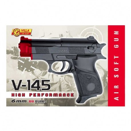 PISTOLA AIR SOFT V-145 CAL. 6MM - 145