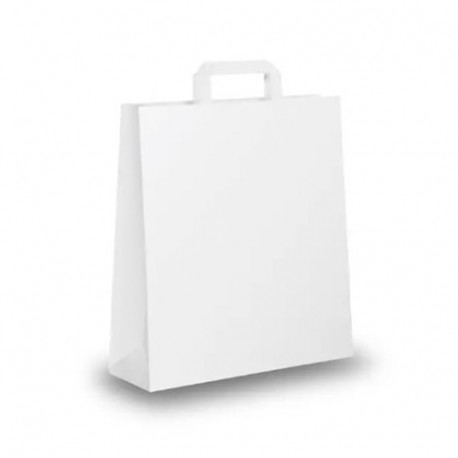 SHOPPER T/U 36X12X41CM BIANCA PIATTINA