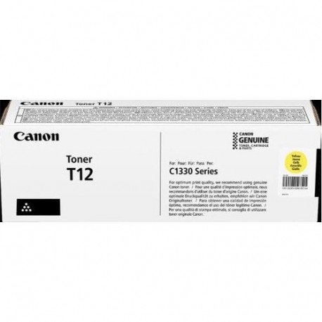 TONER CANON T12 GIALLO - 5095C006