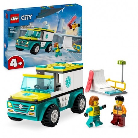 LEGO CITY GREAT VEHICLES AMBULANZA DI EM