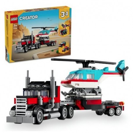 LEGO CREATOR AUTOCARRO CON ELICOTTERO  -