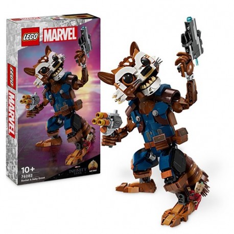 LEGO SUPER HEROES MARVEL ROCKET E BABY G