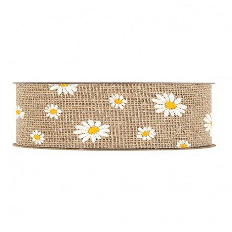 DAISY RIBBON CM4,5X20MT NATURAL  - 4197P