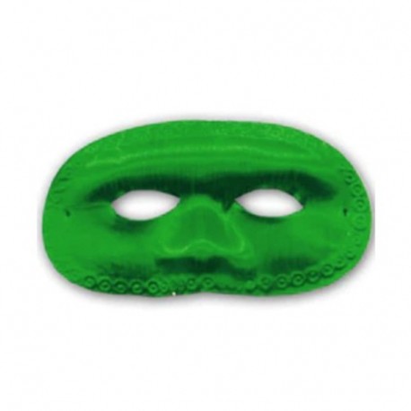 MASCHERA DI SETA COLOMBINA VERDE "EXTRA