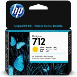 CARTUCCIA HP N.712 GIALLO 29ML -