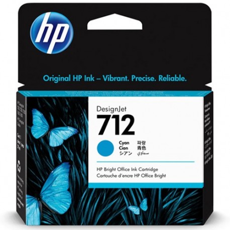 CARTUCCIA HP N.712 CIANO 29ML -