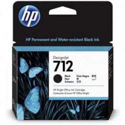 CARTUCCIA HP N.712 NERA 80ML -