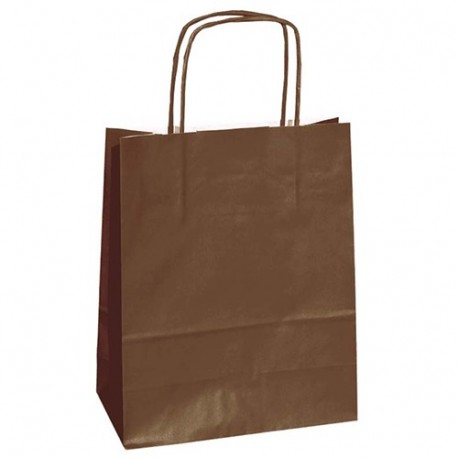 SHOPPER T/U 26X11X34,5 MARRONE