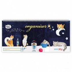 ORGANIZER CON SPIRALE - IL GATTO E LA LU