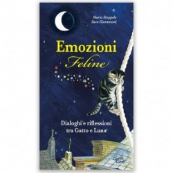 EMOZIONI FELINE TRA GATTO E LUNA AFORISM