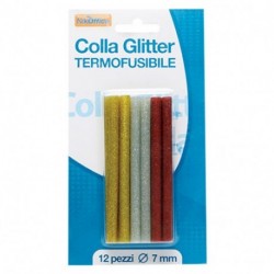 COLLA GLITTER 7ML ASS. 12PZ - 17NIK031