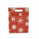 BORSA SACCHETTO ROSSO C/STELLE