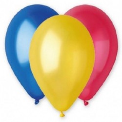 PALLONCINI 10" (CM.26) MEDIUM METAL 16PZ