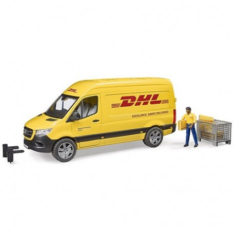 Z/E BRUDER FURGONE DHL CON PERSONAGGIO