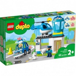 LEGO DUPLO STAZIONE DI POLIZIA ED ELICOT