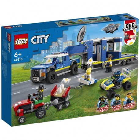 LEGO CITY CAMION CENTRO DI COMANDO DELLA