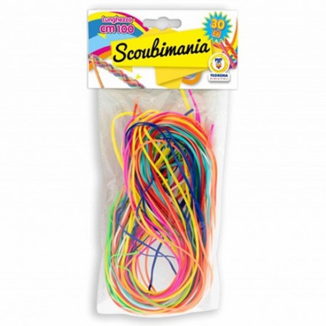 SCOUBIDOU 100CM 30PZ COLORI ASS  - 52082