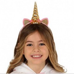 DIADEMA UNICORNO ORO PER BAMBINI  -