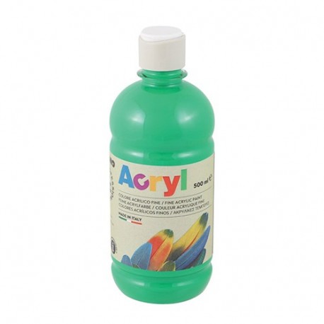 TEMPERA ACRILICA 500ML VERDE 610HP