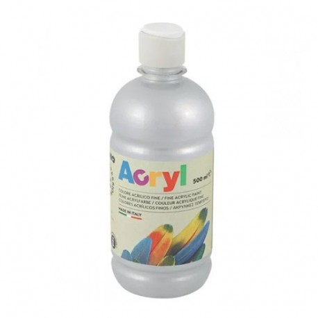 TEMPERA ACRILICA 500ML ARGENTO 910HP