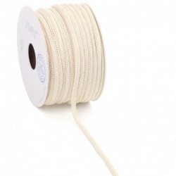 NASTRO PAPERY CORD 25MX4,5MM CREMA/AVORI