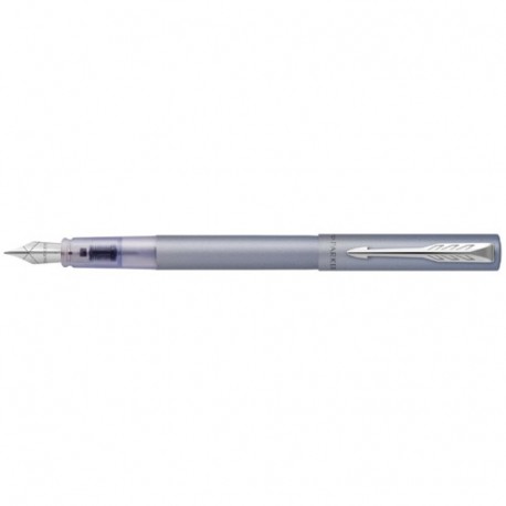 PENNA PARKER STILO F BLU VECT XL SILVER