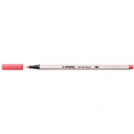 PENNARELLI STABILO PEN68 BRUSH ROSA CHIA