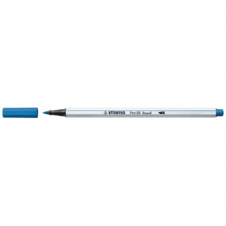 PENNARELLI STABILO PEN68 BRUSH AZZURRO